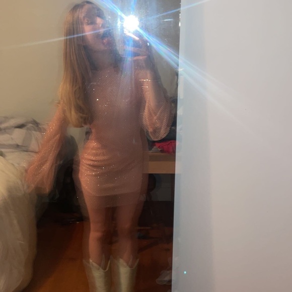 Samira Dress- Blush Pink - Picture 5 of 5